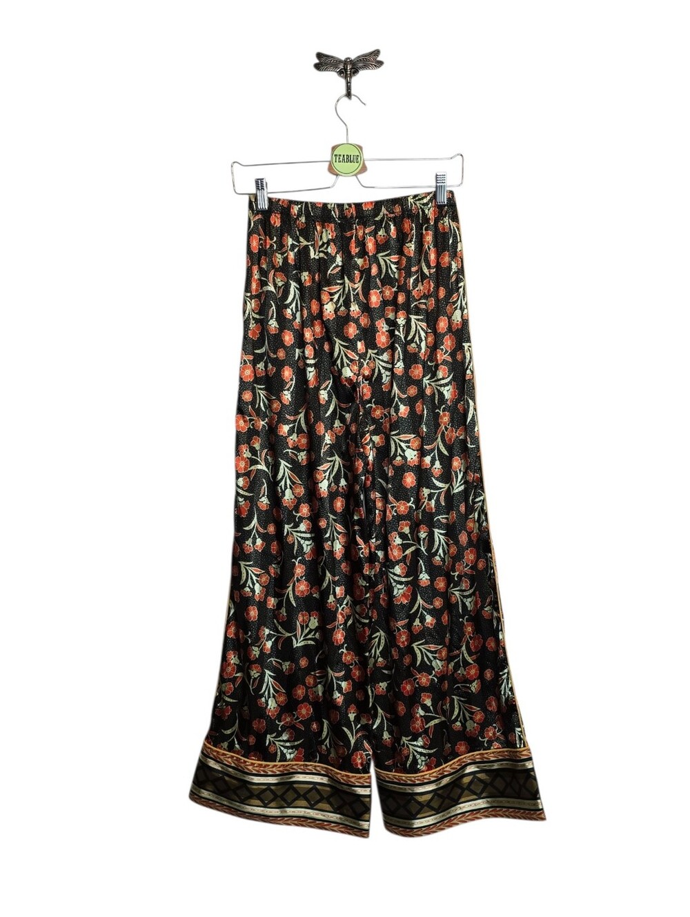 Intimately Free People Pajama Party Sleep Set Black S Top Bottoms - Picture 5 of 16